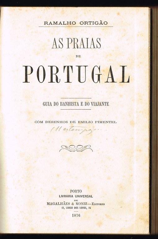 AS PRAIAS DE PORTUGAL - Guia do banhista e do viajente